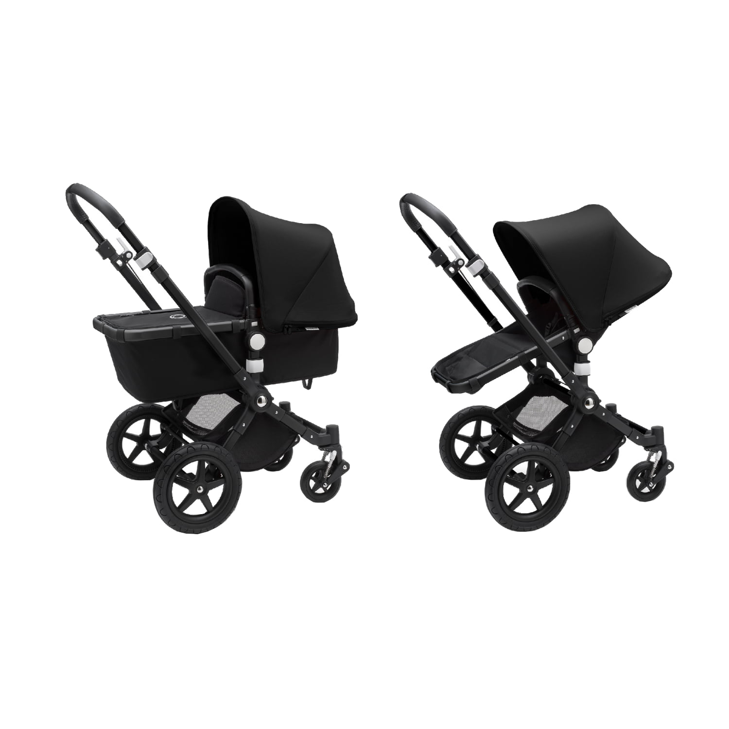 Bugaboo Cameleon 3 Plus Kinderwagen 2-in-1 Zwart / Zwart